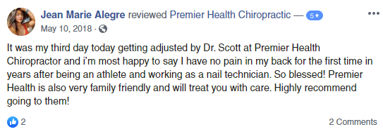 Chiropractic Virgina Beach VA FB Testimonial Chiropractic Virgina Beach VA FB Testimonial